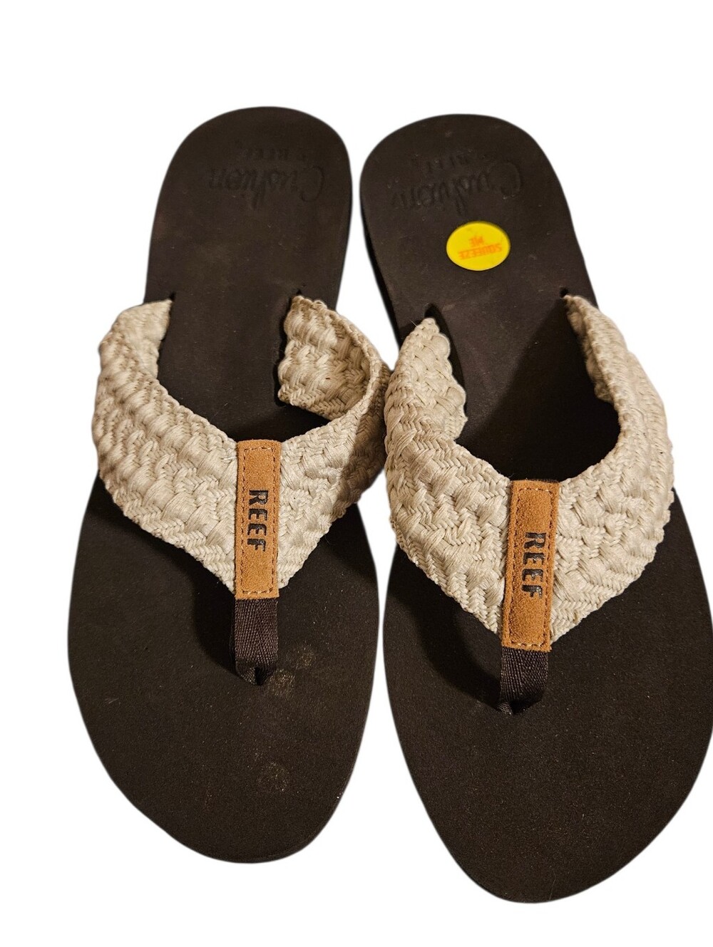 REEF Cushion Flip Flops Sandals Women's Size 10